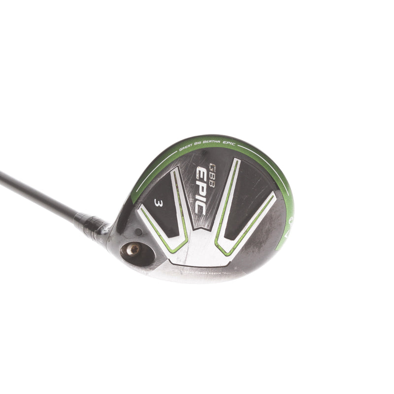 Callaway Great Big Bertha Epic Graphite Mens Right Hand Fairway 3 Wood 15* Stiff - Fujikura Pro 72