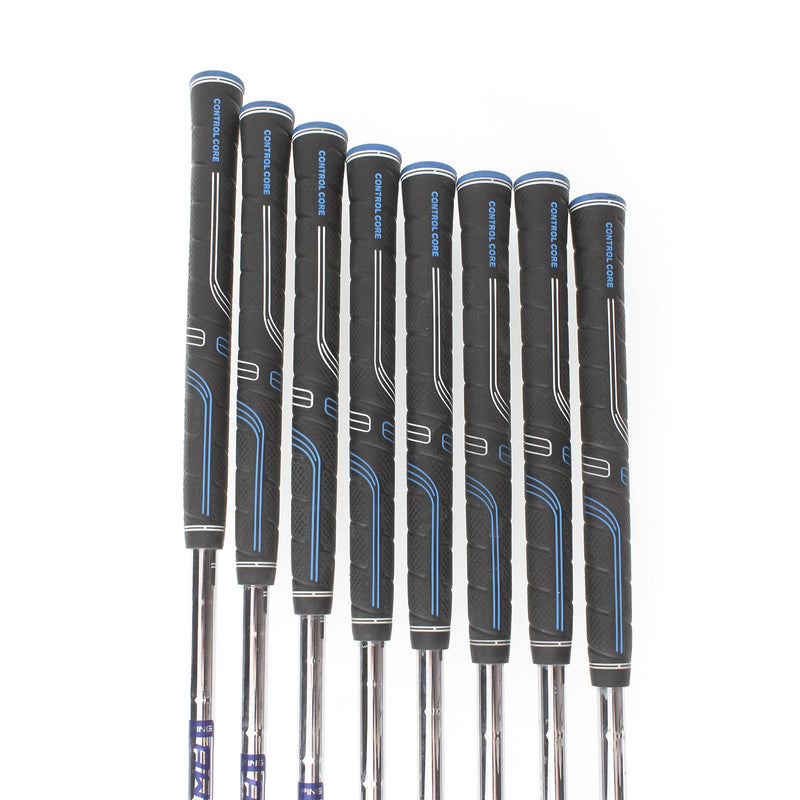 Ping G430 Steel Mens Right Hand Irons 5-GW+SW Green Dot Stiff - Ping AWT 2.0