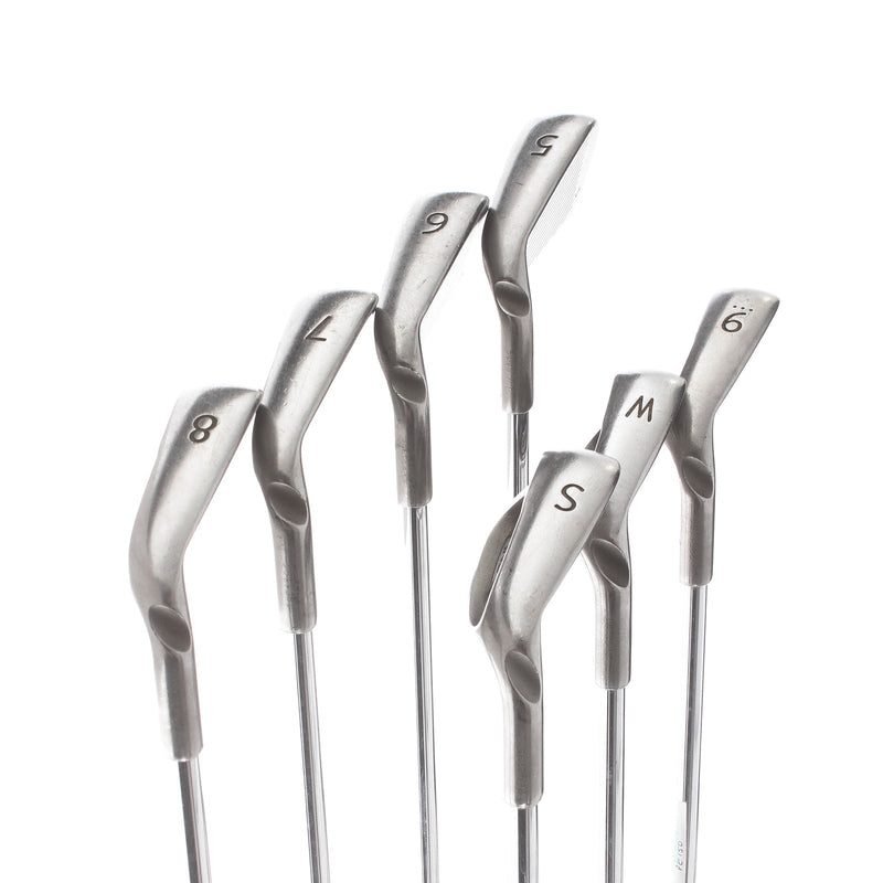 Ping G Series Steel Mens Right Hand Irons 5-SW Black Dot Regular - Ping CFS Distance