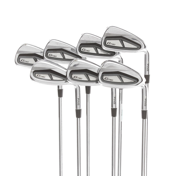 Ping G730 Steel Mens Right Hand Irons 6-SW White Dot 3* Upright Regular - Nippon N.S Pro Modus3 Tour 105