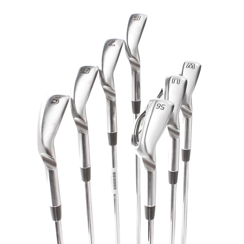 Ping G730 Steel Mens Right Hand Irons 6-SW White Dot 3* Upright Regular - Nippon N.S Pro Modus3 Tour 105