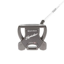 TaylorMade Spider Tour Black Mens Right Hand Putter 35" Mallet TaylorMade - Super Stroke Pistol GTR 1.0
