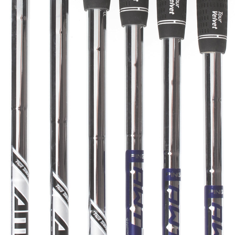 Ping G425 Steel Mens Right Hand Irons 5-PW Green Dot 2* Upright Stiff - True Temper AMT Black S300/Ping AWT 2.0