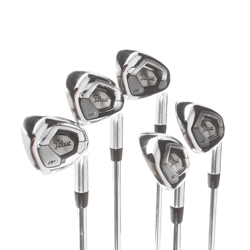 Titleist AP3 718 Steel Mens Right Hand Irons 6-PW Regular - True Temper AMT Black R300