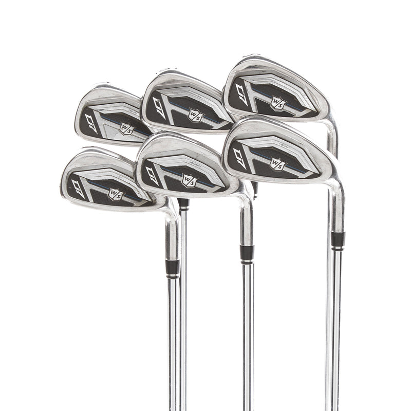 Wilson D7 Steel Mens Right Hand Irons 5-PW Regular - KBS Tour 80