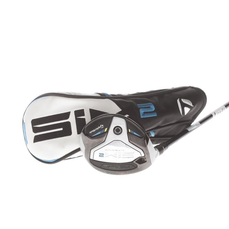 TaylorMade Sim Ti Graphite Mens Left Hand Fairway 5 Wood 19* Stiff - Fujikura Ventus 6-S