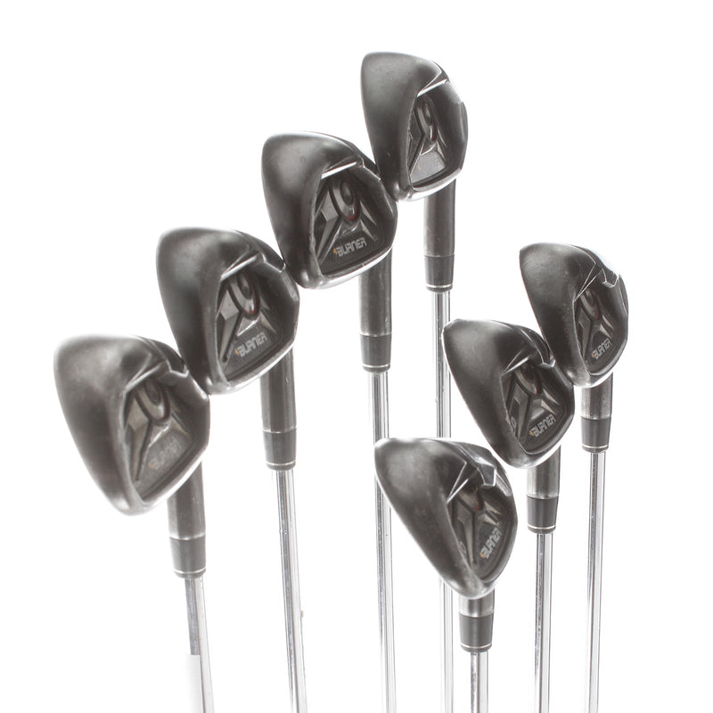 TaylorMade Burner 2.0 Steel Mens Right Hand Irons 4-PW Regular - TaylorMade 85g