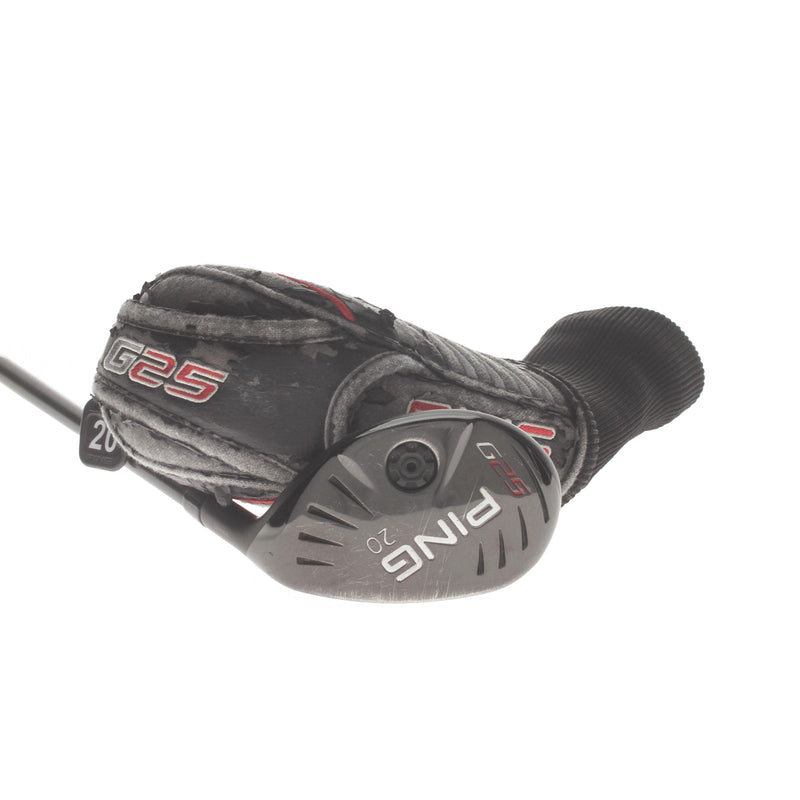 Ping G25 Graphite Mens Right Hand 3 Hybrid 20* Regular - Ping TFC 189