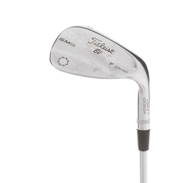Titleist Vokey SM6 Steel Mens Right Hand Gap Wedge 52* 8 Bounce F Grind Wedge - BV Vokey