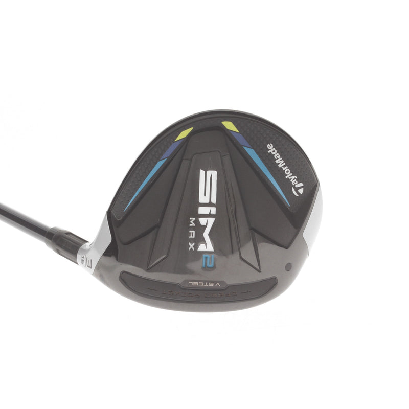 TaylorMade Sim2 Max Graphite Mens Right Hand Fairway 3 Wood 15* Regular - Ventus Blue FW 5-R