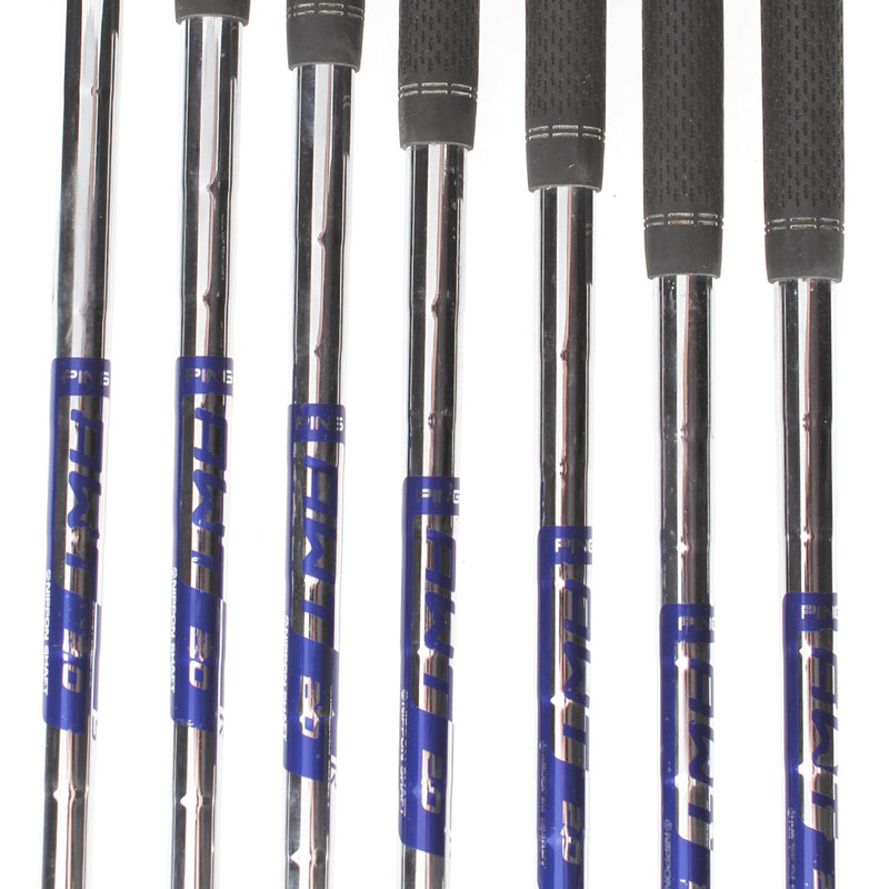 Ping G425 Steel Mens Right Hand Irons 5-SW Blue Dot 1* Upright Regular - Ping AWT 2.0