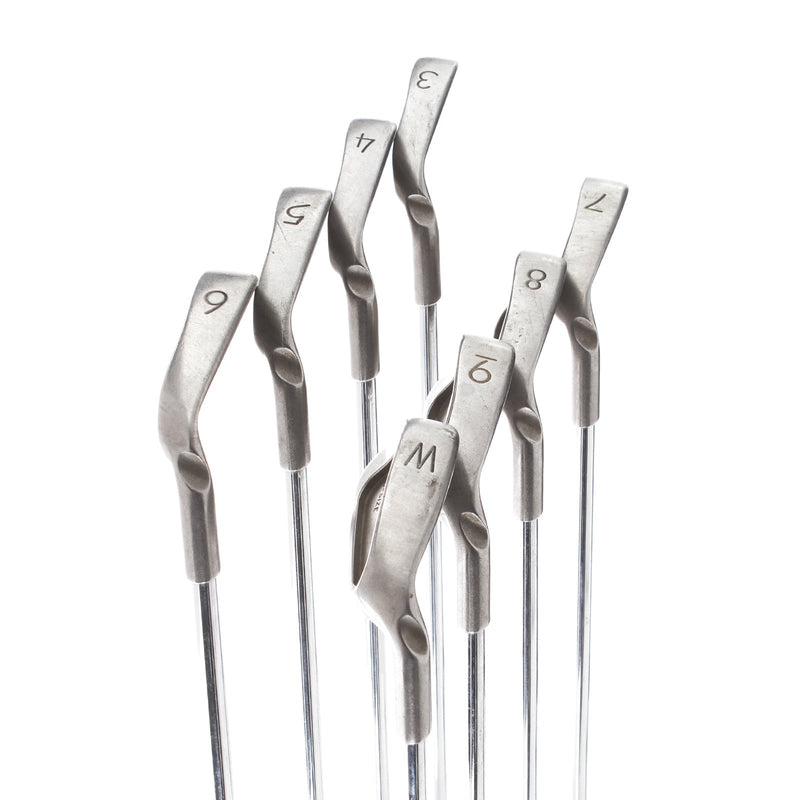 Ping i3 Blade Irons Steel Mens Right Hand Irons 3-PW Blue Dot 1* Upright Regular - True Temper