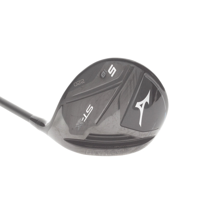 Mizuno ST-X 220 Graphite Mens Right Hand Fairway 5 Wood 18* Stiff - Fujikura Motore X 5-S