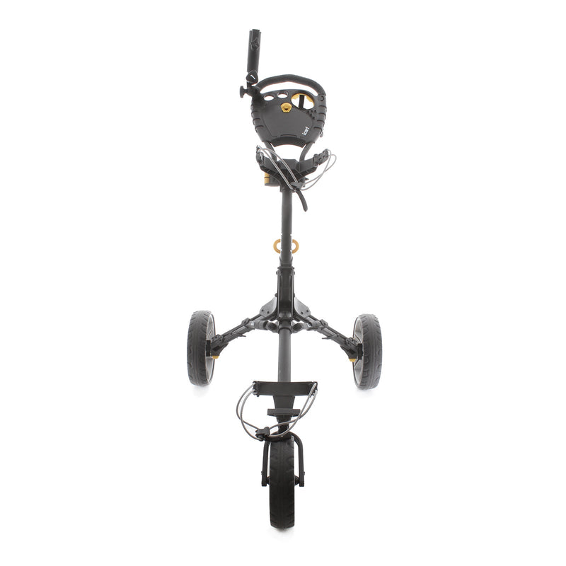 iCart 3-Wheel Push/Pull Trolley - Black