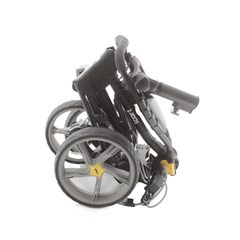 iCart 3-Wheel Push/Pull Trolley - Black