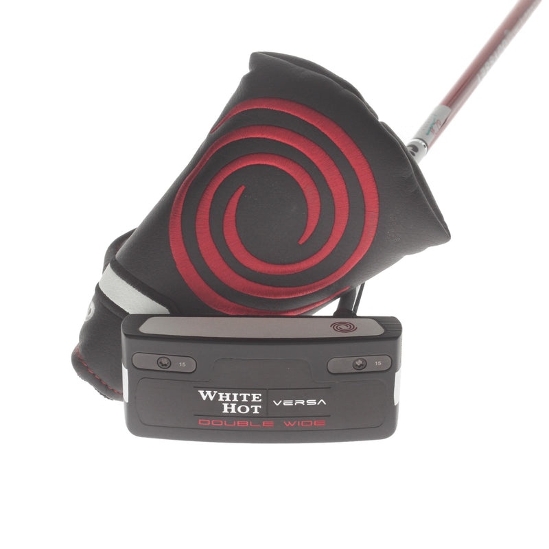Odyssey White Hot Versa Double Wide Mens Right Hand Putter 34" Mid-Mallet Stroke Lab 70 Class - Odyssey