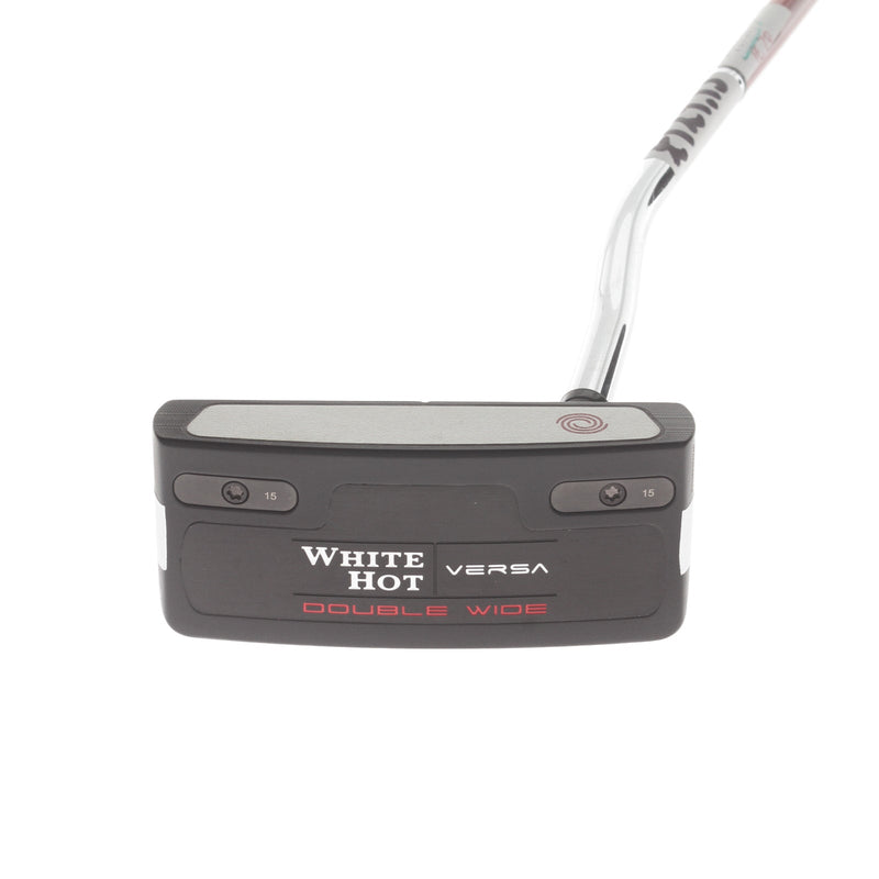 Odyssey White Hot Versa Double Wide Mens Right Hand Putter 34" Mid-Mallet Stroke Lab 70 Class - Odyssey