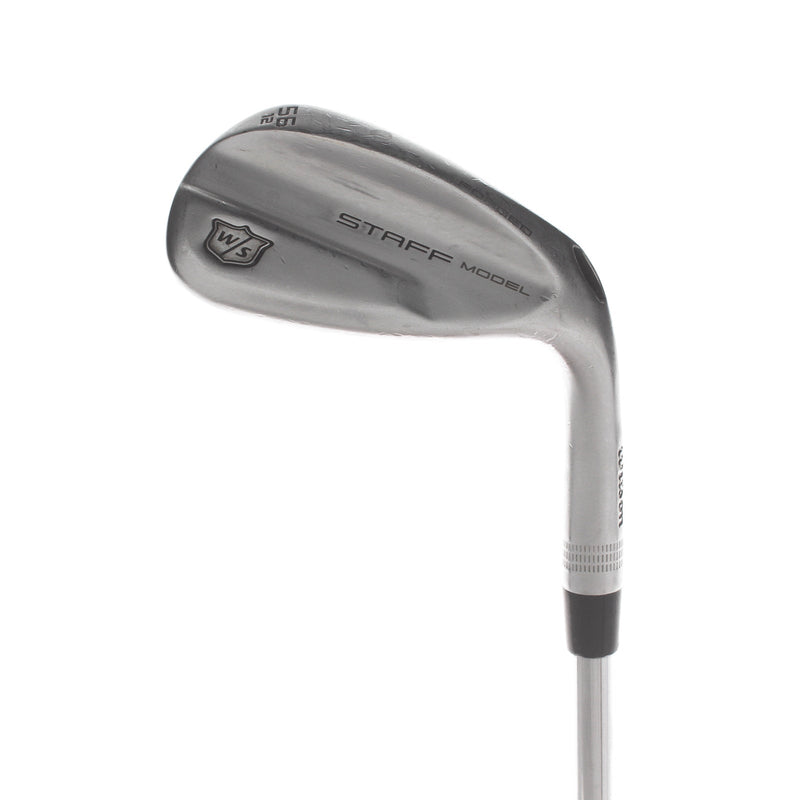 Wilson Staff Model Steel Mens Right Hand Sand Wedge 56* 12 Bounce Regular - Nippon N.s Pro Modus3 Tour 105