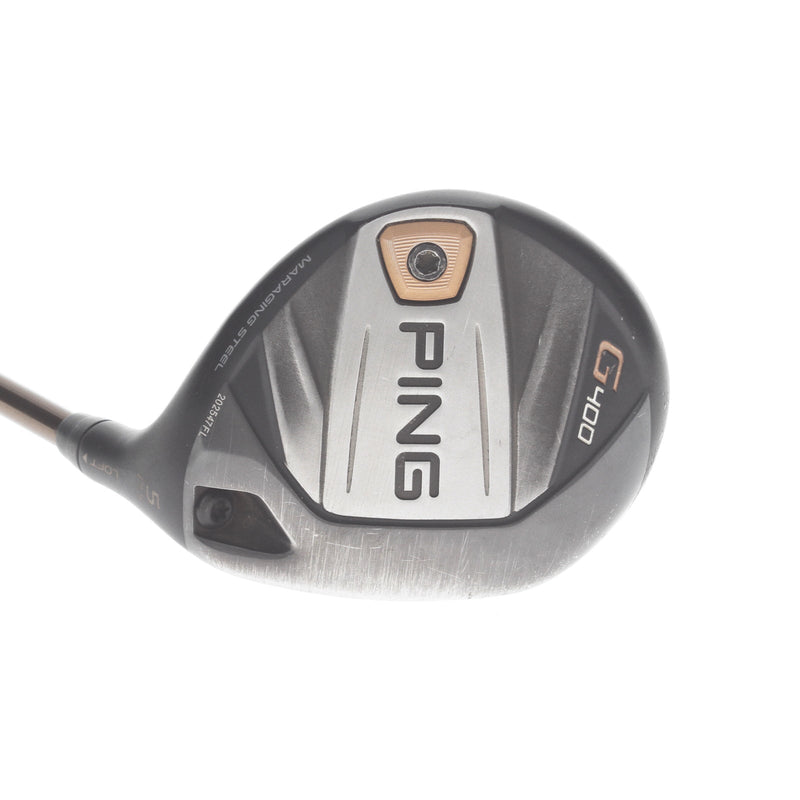 Ping G400 Graphite Mens Right Hand Fairway 5 Wood 17.5* Stiff - Ping Alta CB