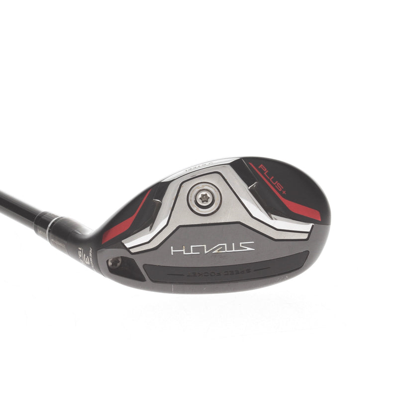 TaylorMade Stealth 2 Plus Graphite Mens Right Hand 3 Hybrid 19.5* Stiff - HZRDUS RBX Smoke 6.0 80g