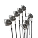 Mizuno T-Zoid Titanium Insert Graphite Mens Right Hand Irons 3-SW Regular - Mizuno Technoflex Gold