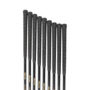 Mizuno T-Zoid Titanium Insert Graphite Mens Right Hand Irons 3-SW Regular - Mizuno Technoflex Gold