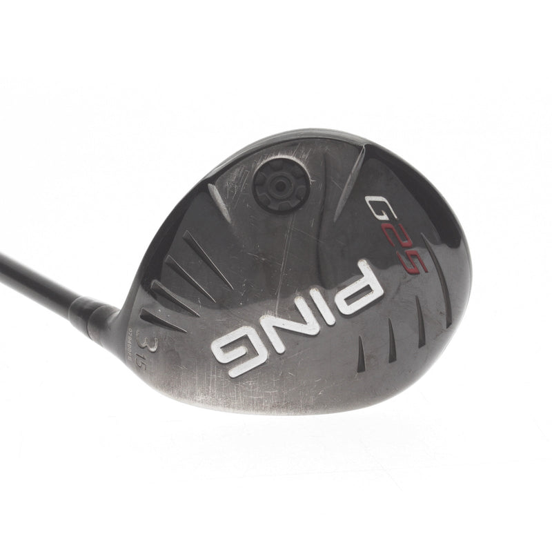 Ping G25 Graphite Mens Right Hand Fairway 3 Wood 15* Regular - Ping R-Flex