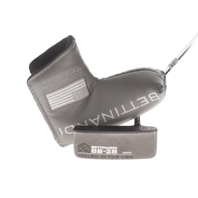 Bettinardi Bettinardi BB-28 Mens Right Hand Putter 34" Mid-Mallet Bettinardi - Lamkin Sink Fit Straight