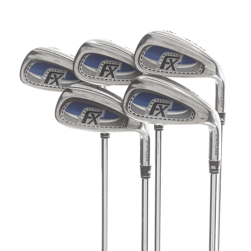 Ram FX Concept Steel Mens Right Hand Irons 6-PW Regular - True Temper