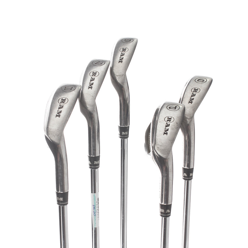 Ram FX Concept Steel Mens Right Hand Irons 6-PW Regular - True Temper