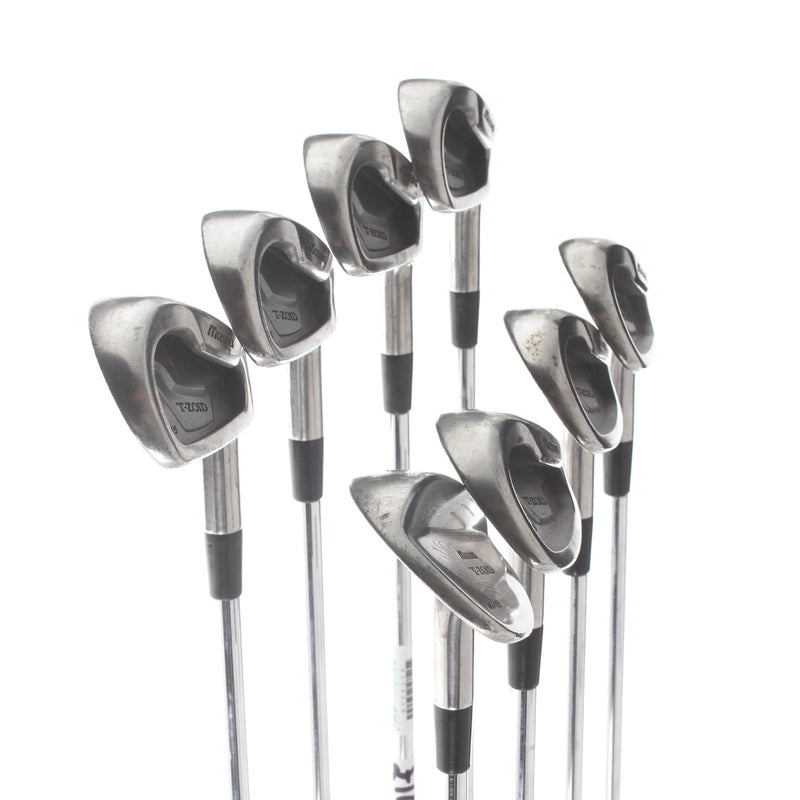 Mizuno T-Zoid MX-15 Steel Mens Right Hand Irons 4-SW Extra Stiff - True Temper