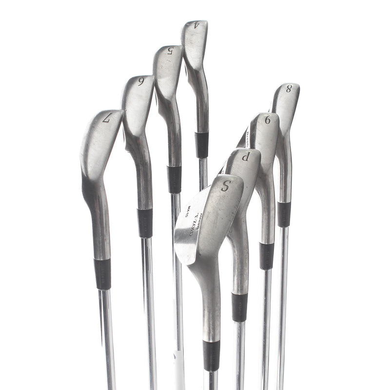 Mizuno T-Zoid MX-15 Steel Mens Right Hand Irons 4-SW Extra Stiff - True Temper