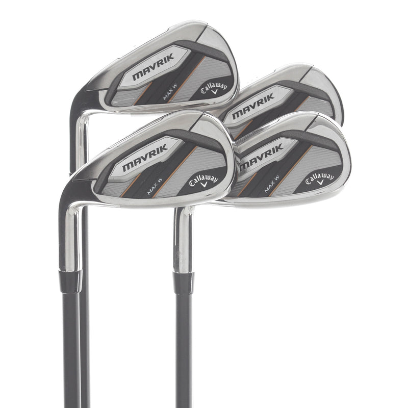 Callaway Mavrik Max W Graphite Ladies Left Hand Irons 7-AW Ladies - UST Mamiya Helium 50l I