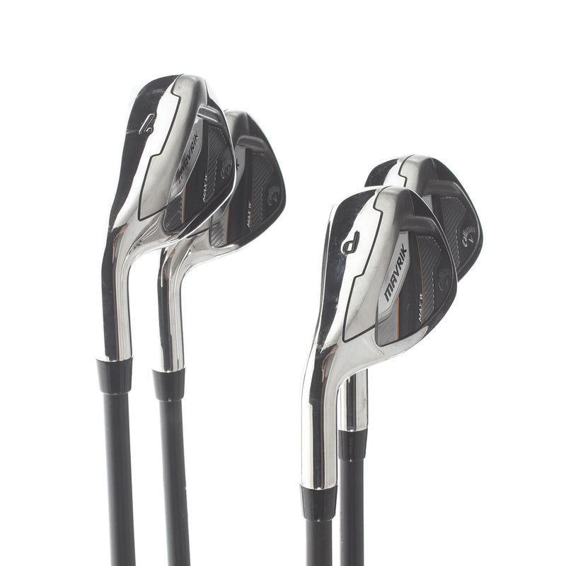 Callaway Mavrik Max W Graphite Ladies Left Hand Irons 7-AW Ladies - UST Mamiya Helium 50l I