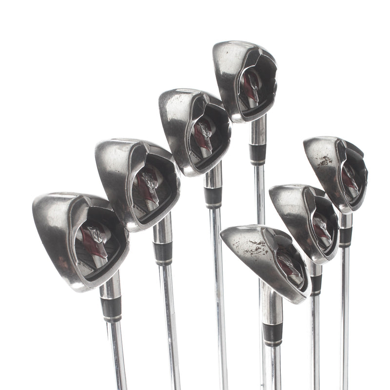 Wilson D100 Steel Mens Right Hand Irons 5-SW Uniflex - True Temper SL 85