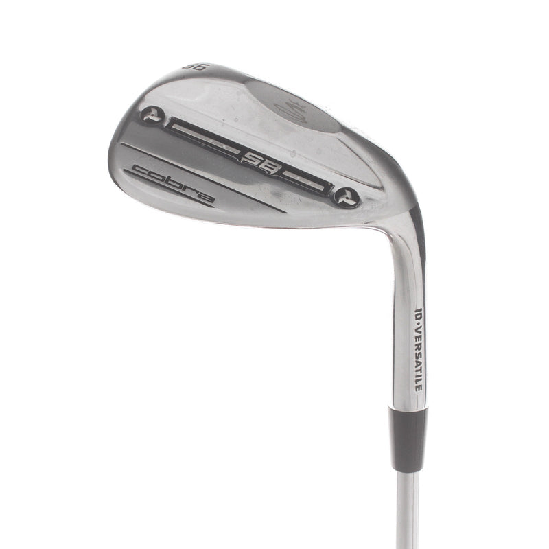 Cobra Snakebite 2021 Steel Mens Right Hand Sand Wedge 56* 10 Bounce Versatile Grind Stiff - KBS Hi-Rev 2.0 125