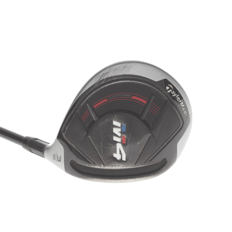 TaylorMade M4 Graphite Mens Right Hand Fairway 3 Wood 15* Regular - Fujikura Atmos FW 5-R