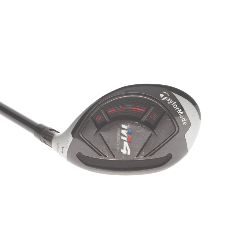 TaylorMade M4 Graphite Mens Right Hand 4 Hybrid 22* Regular - Atmos Red 6R