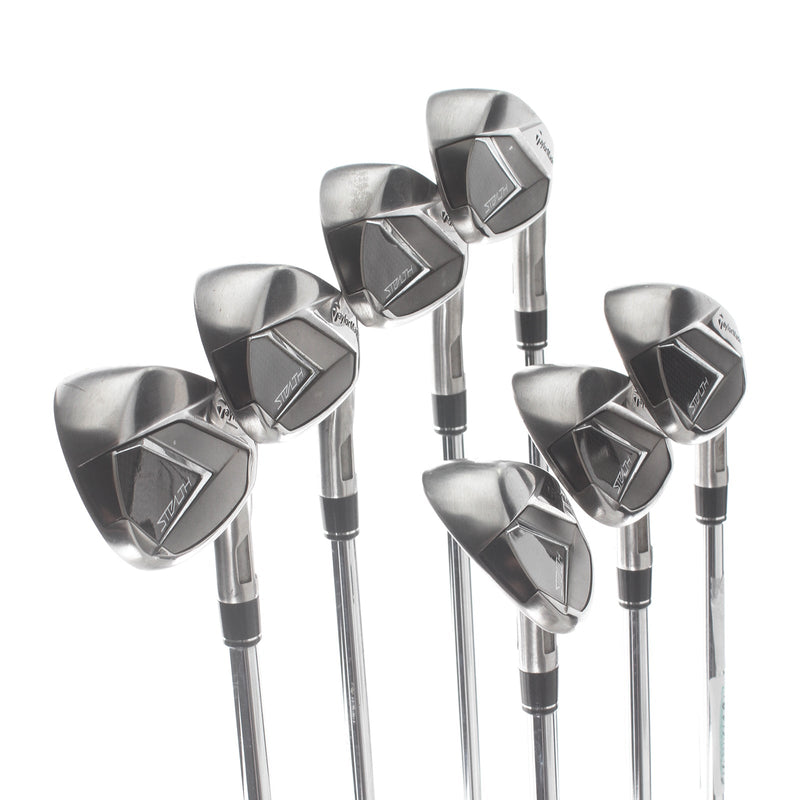 TaylorMade Stealth Irons Steel Mens Right Hand Irons 5-AW Regular - KBS Tour Lite R