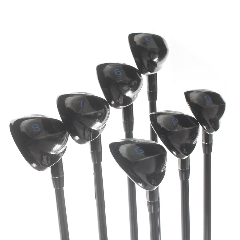 Cobra T-Rail Hybrid Irons Graphite Mens Right Hand Irons 6-GW Lite - Cobra Ultra Lite