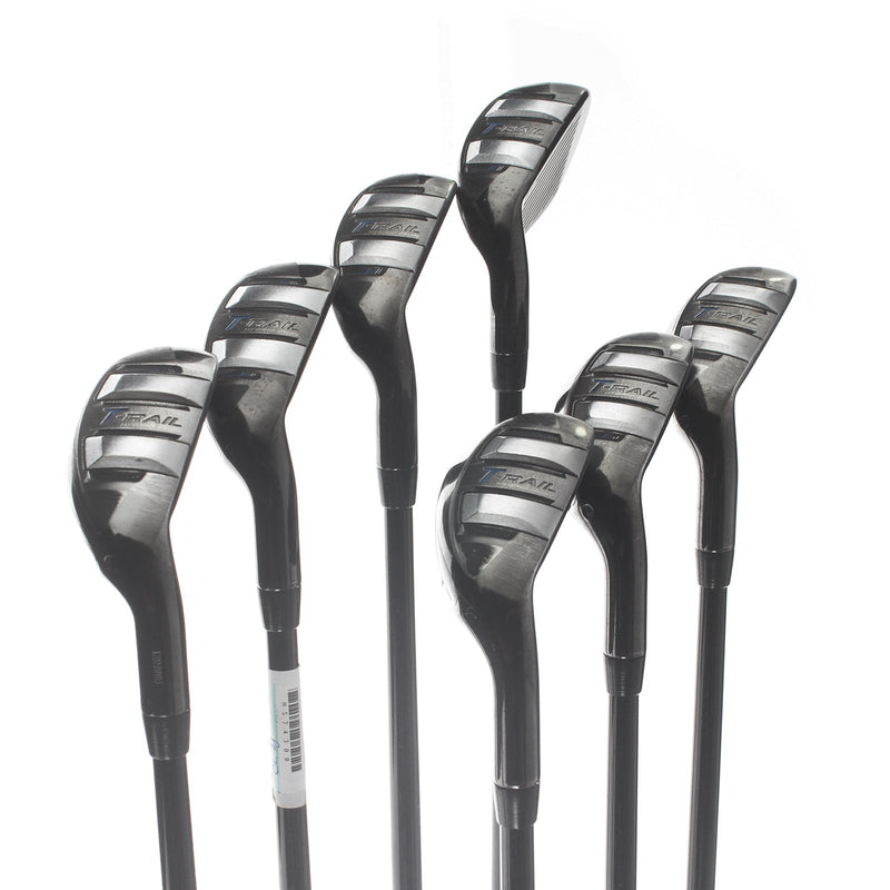 Cobra T-Rail Hybrid Irons Graphite Mens Right Hand Irons 6-GW Lite - Cobra Ultra Lite