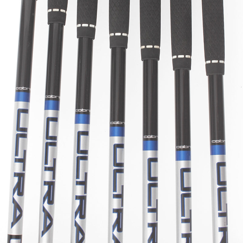Cobra T-Rail Hybrid Irons Graphite Mens Right Hand Irons 6-GW Lite - Cobra Ultra Lite
