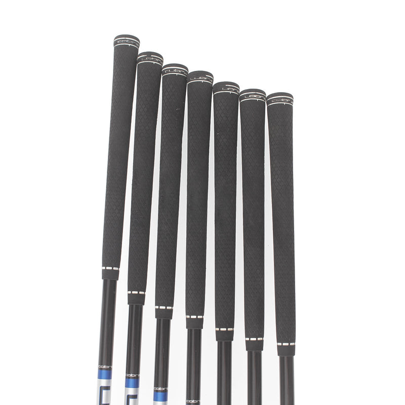 Cobra T-Rail Hybrid Irons Graphite Mens Right Hand Irons 6-GW Lite - Cobra Ultra Lite
