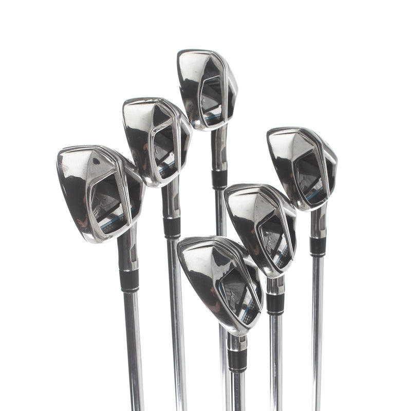 TaylorMade Sim MAX OS Steel Mens Right Hand Irons 5-PW Regular - NSPro 850GH