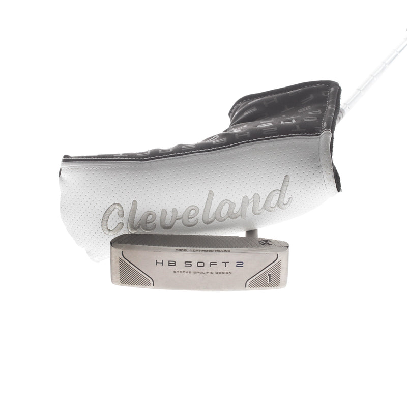 Cleveland HB Soft 2 1 Mens Right Hand Putter 34" Blade Cleveland - Super Stroke 1.OPT
