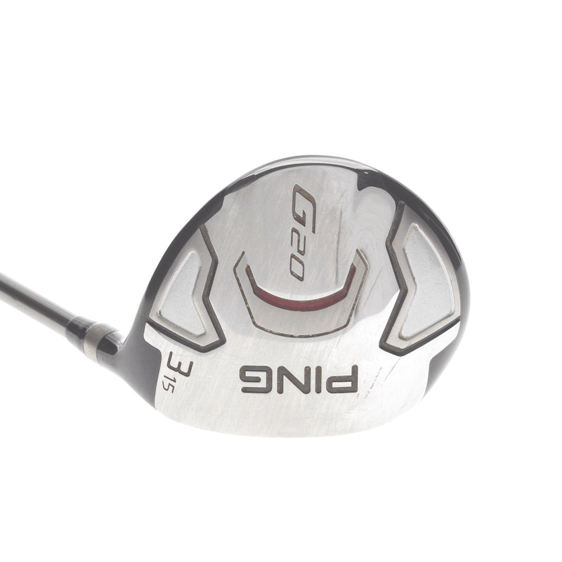 Ping G20 Graphite Mens Right Hand Fairway 3 Wood 15* Regular - Ping TFC 169 F