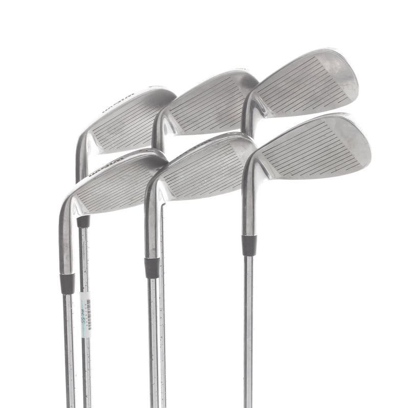 Wilson Deep Red Steel Mens Right Hand Irons 5-PW Uniflex - True Temper
