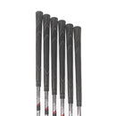 Wilson Deep Red Steel Mens Right Hand Irons 5-PW Uniflex - True Temper