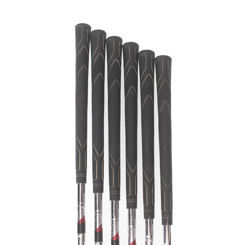 Wilson Deep Red Steel Mens Right Hand Irons 5-PW Uniflex - True Temper