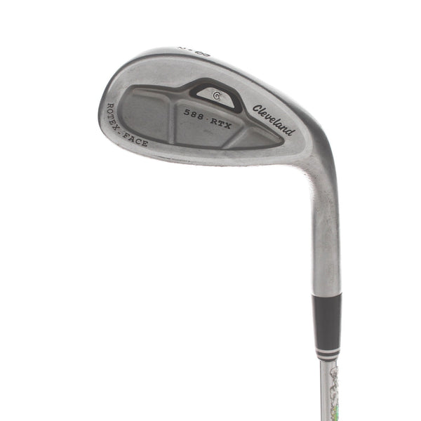 Cleveland 588 RTX Steel Mens Right Hand Lob Wedge 58* Standard 12 Bounce Wedge - Dynamic Gold